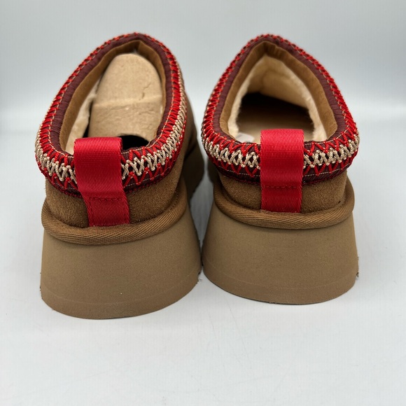 NEW UGG Tazz Platform Slipper Chestnut - Picture 7 of 10